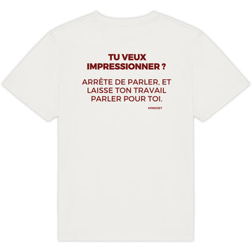 LE TRAVAIL PARLE PLUS FORT, TA BOUCHE NE FAIT RIEN AVANCER
