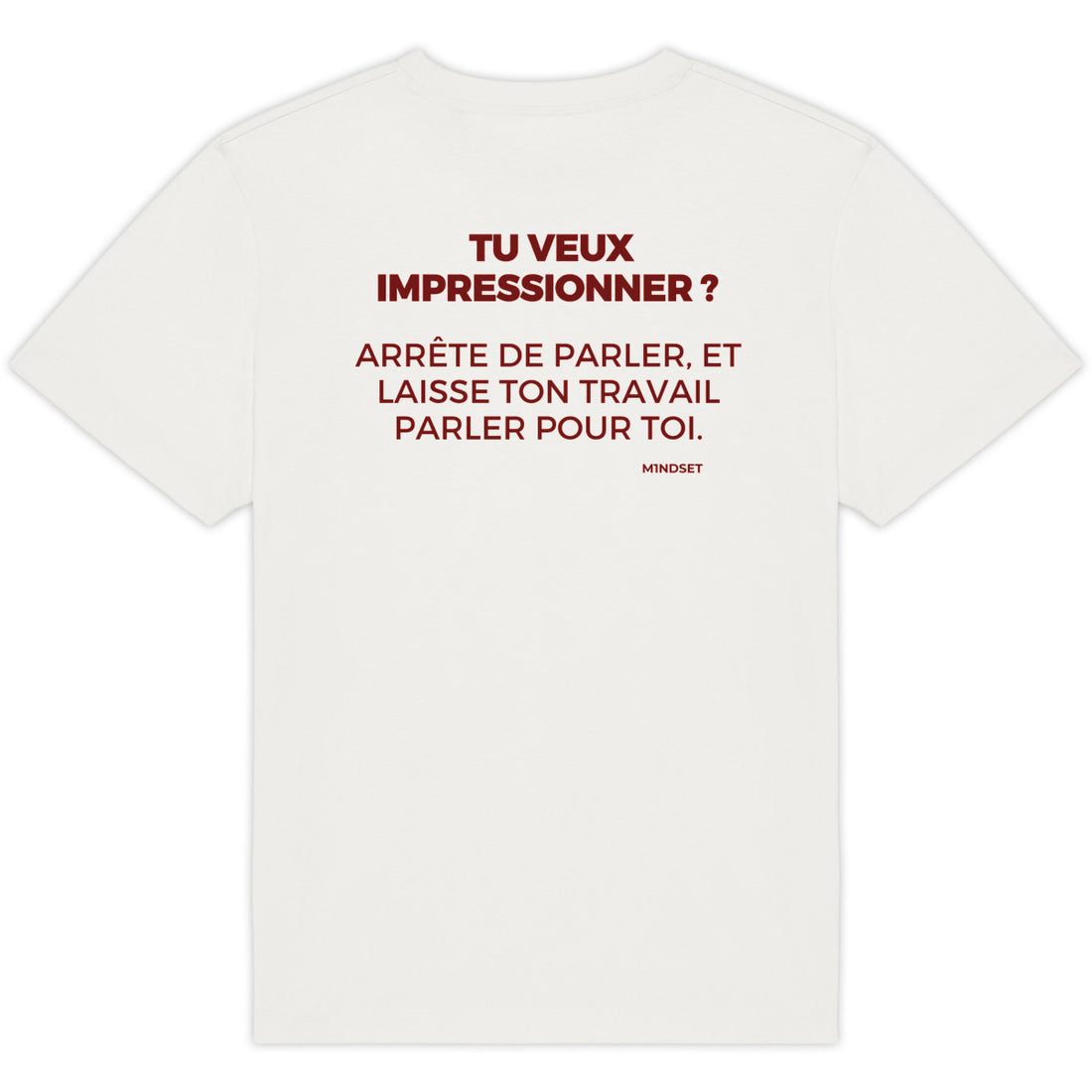 LE TRAVAIL PARLE PLUS FORT, TA BOUCHE NE FAIT RIEN AVANCER