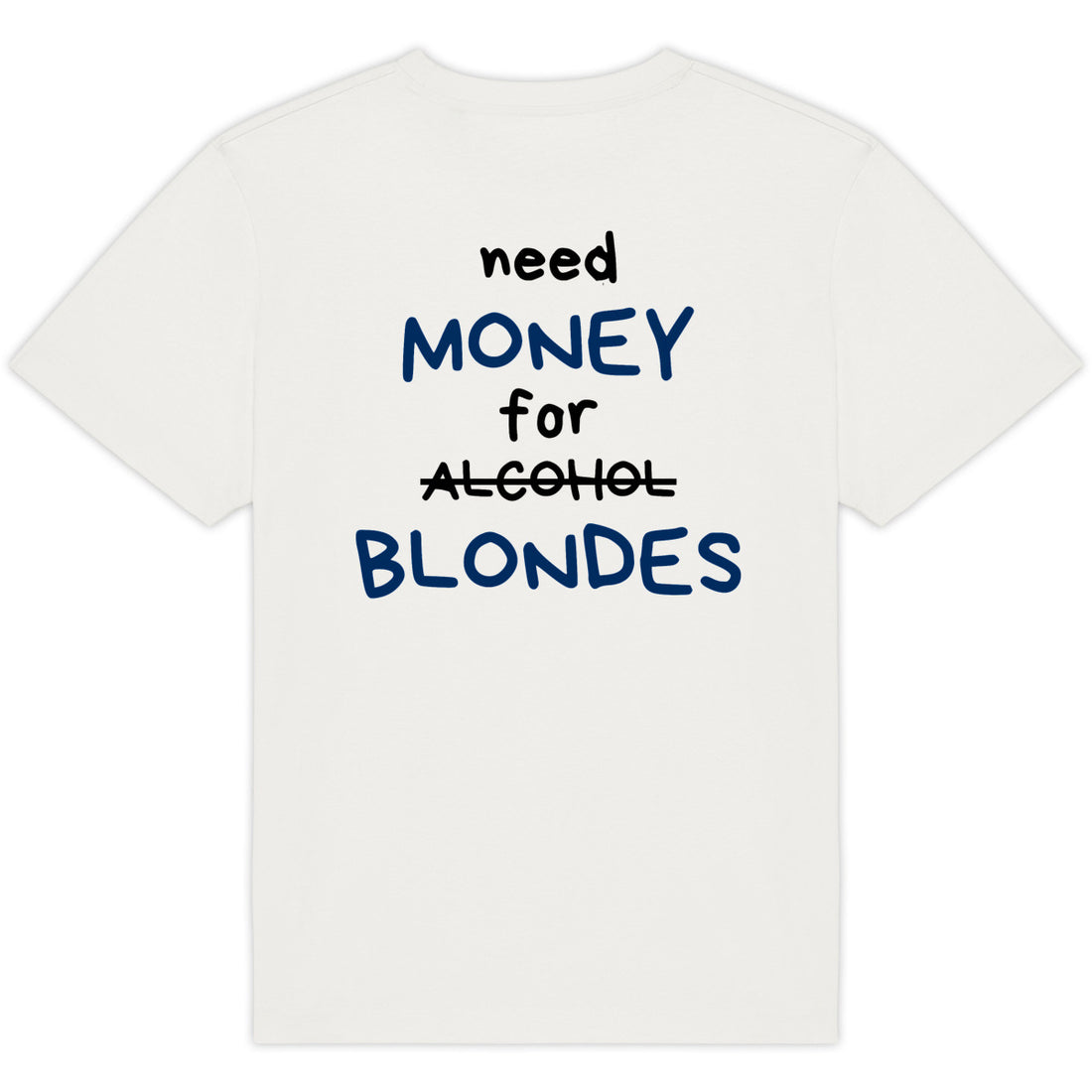 NEED MONEY FOR BLONDES